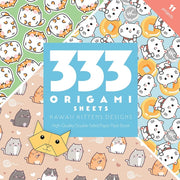 333 Origami Sheets Kawaii Kittens Design