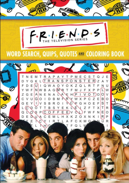 Friends Word Search Quips Quotes & Color