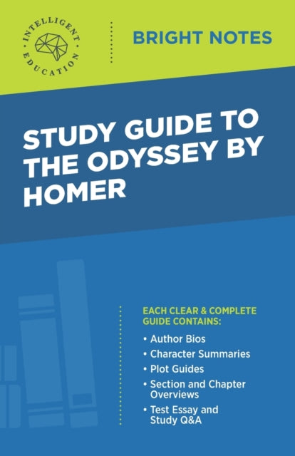 Study Guide To The Odyssey By Homer By Intelligent Educatio