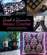 Dark Dramatic Mosaic Crochet