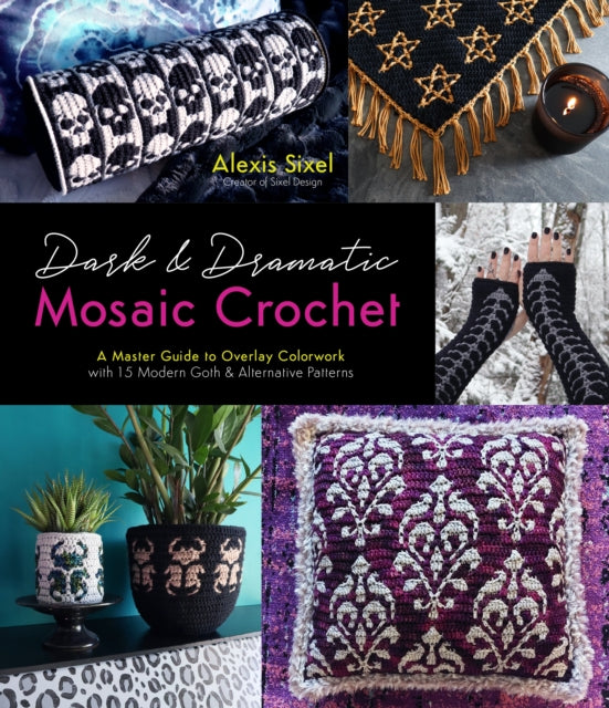 Dark Dramatic Mosaic Crochet
