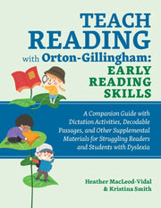 Teach Reading/orton Gillingham Early