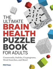 Ultimate Brain Health Puzzle Book F By Fraas  Phil