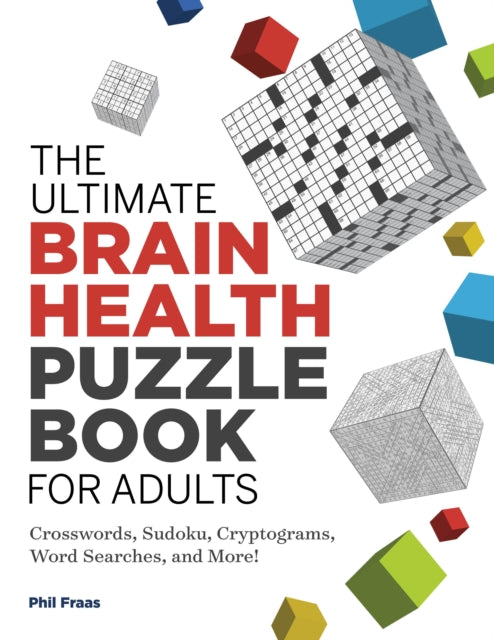 Ultimate Brain Health Puzzle Book F By Fraas  Phil
