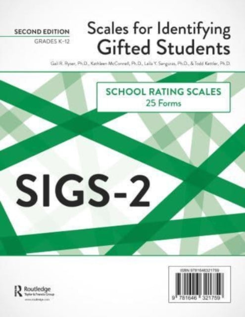 Sigs-2 School Rating Forms 25