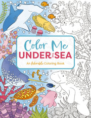 Color Me Coloring Books Color Me Sea Lif By Cider Mill Press,
