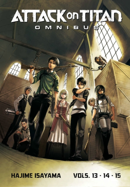 Attack On Titan Omnibus 5 Vol 13-15 By Isayama, Hajime