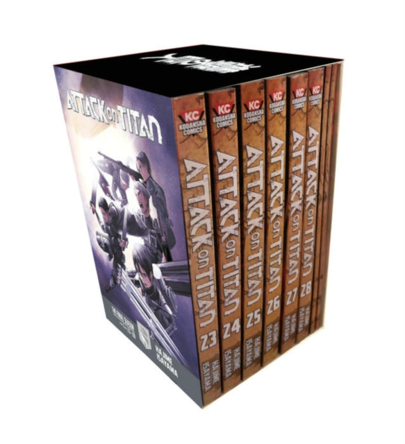 Attack On Titan Final Season P1 Box Set By Isayama, Hajime