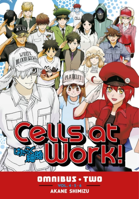Cells At Work Omnibus 2 Vols 4-6