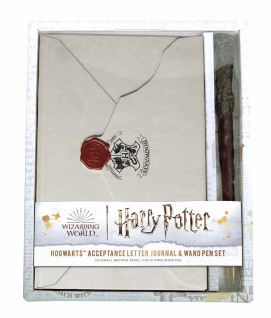 Harry Potter Hogwarts Journal & Pen Set By Insight Editions