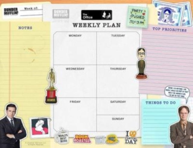 Office Weekly Planner Notepad By Insights