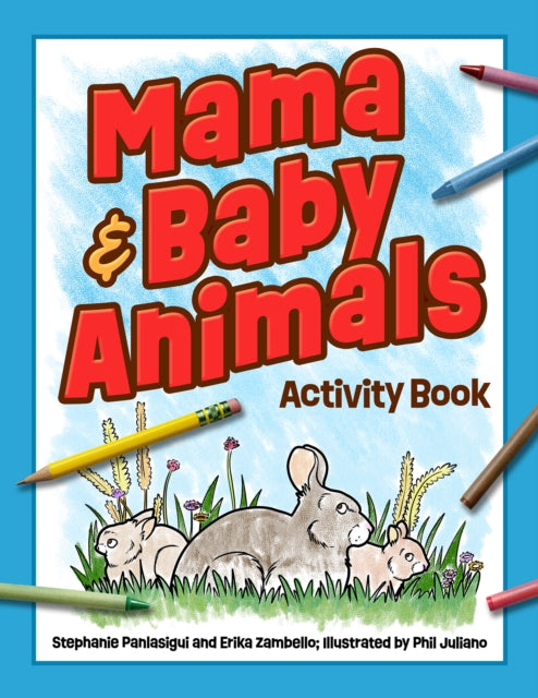 Mama And Baby Animals Activity Book