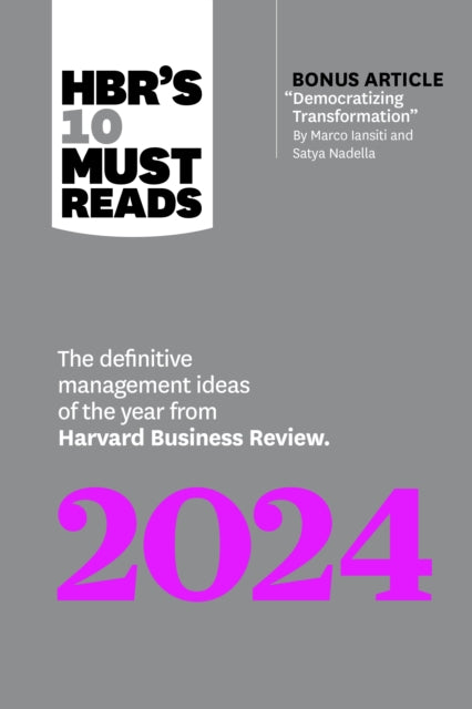 Hbrs 10 Must Reads 2024