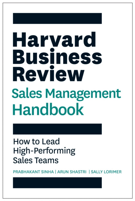 Harvard Business Review Sales Management