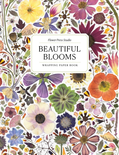 Beautiful Blooms Wrapping Paper Book By Parri, Rachel