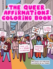 Queer Affirmations Coloring Book