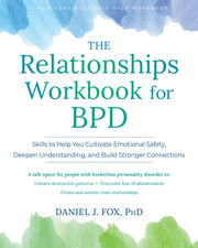 Relationships Workbook For Bpd
