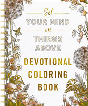 Set Your Mind On Things Above Colouring By Dayspring