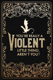 Violent Little Thing Fourth Wing Journal By Yarros, Rebecca