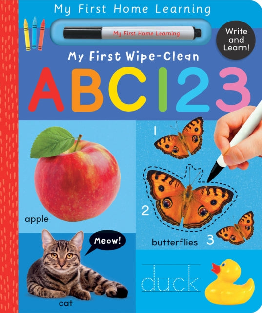 My First Wipeclean Abc 123 By Crisp, Lauren