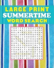 Large Print Summertime Word Search By Editors Of Thunder B