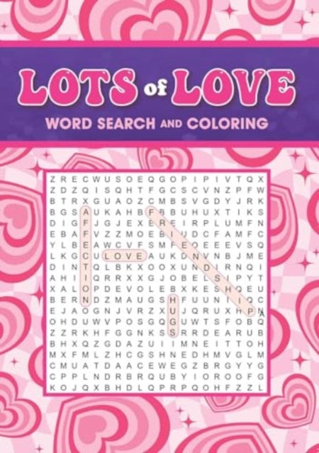 Lots Of Love Word Search & Coloring