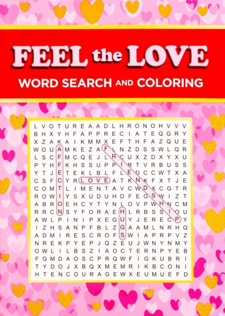 Feel The Love Word Search & Coloring
