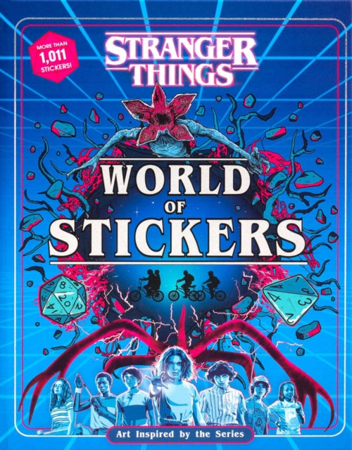 Stranger Things World Of Stickers By Editors Of Thunder Bay Press