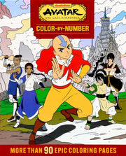 Avatar The Last Airbender Color By Numbe By Editors Of Thunder B