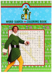 Elf Word Search & Coloring Book By Editors Of Thunder B