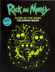 Rick & Morty Glow In/dark Coloring Book By Thunder Bay Press(ed