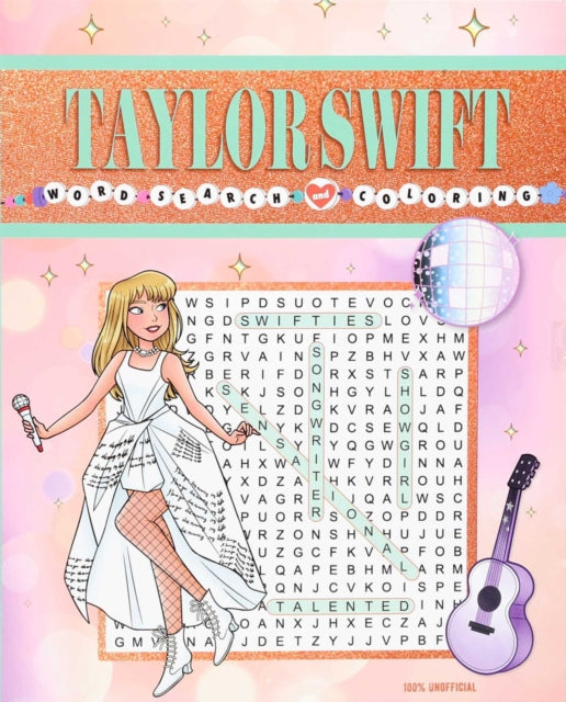 Taylor Swift Word Search & Coloring