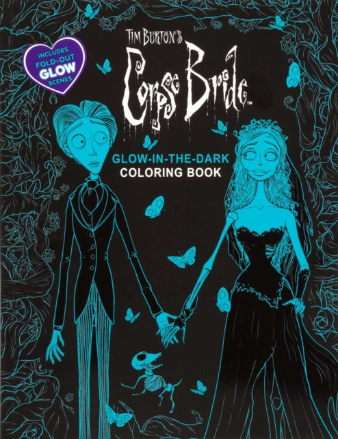 Tim Burtons Corpse Bride Glow/coloring By Thunder Bay Press