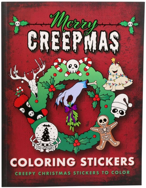 Merry Creepmas Coloring Stickers By Editors Of Thunder B