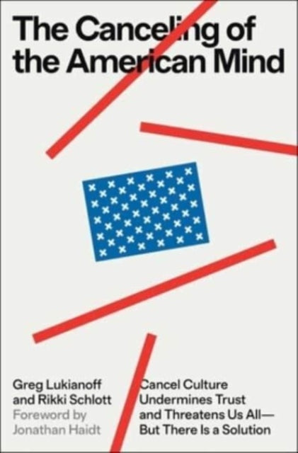 Canceling Of The American Mind By Lukianoff, Greg