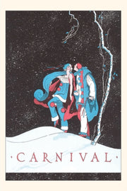Vintage Journal Carnival Clowns In Unive By Found Image Press,