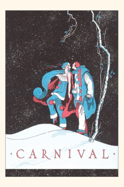 Vintage Journal Carnival Clowns In Unive By Found Image Press,