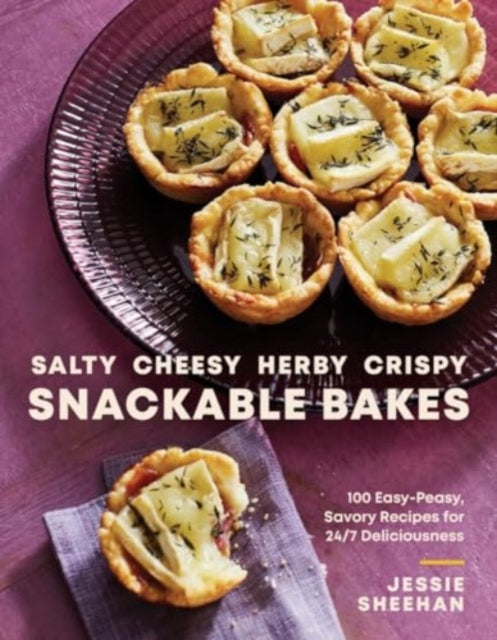 Salty Cheesy Herby Crispy Snackable Bake