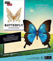 Butterfly 3d Wood Model By Butterfly 3d Wood Model
