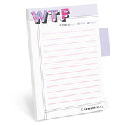 Knock Knock Wtf Sticky Note With Tabs P