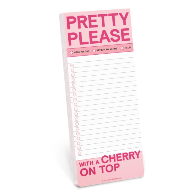 Knock Knock/please Make A List Pads