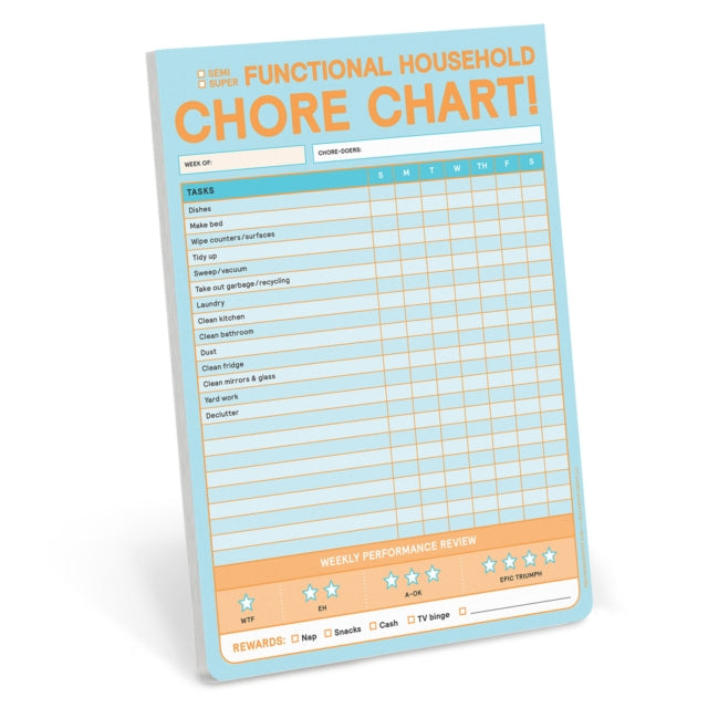 Knock Knock Chore Chart Big & Sticky Not