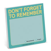Knock Knock Dont Forget To Remember Sti