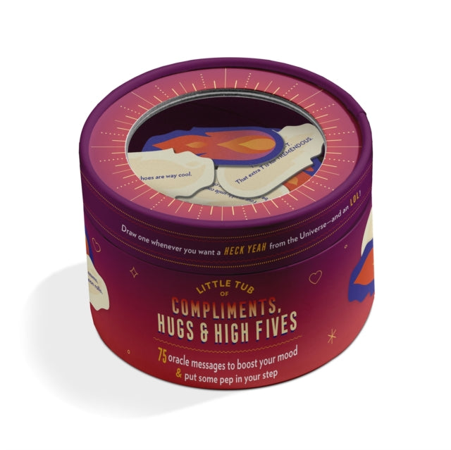 Kk Compliments Hugs High Fives Tub By Knock Knock