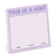 Kk This Is A Hint Sticky Note Paste
