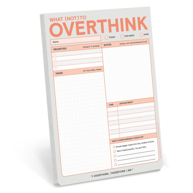Kk What Not To Overthink Pad Paste