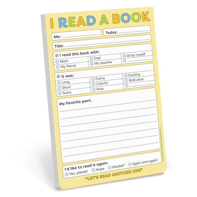 I Read A Book Playtime Pads