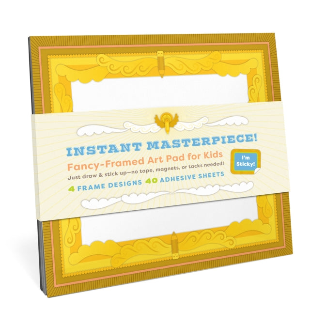 Sticky Art Frames Pad By Knock Knock Kids