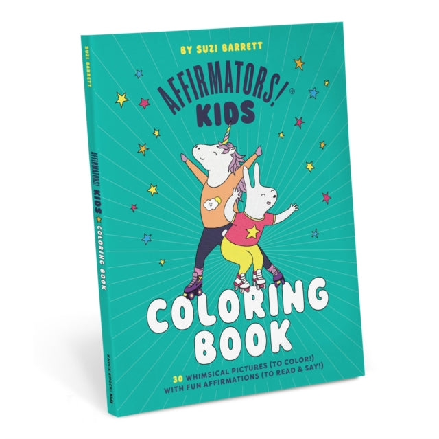 Affirmators Kids Coloring Book By Suzi Barrett