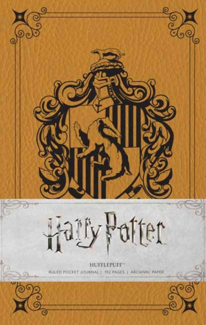 Harry Potter Hufflepuff Hardcover Ruled
